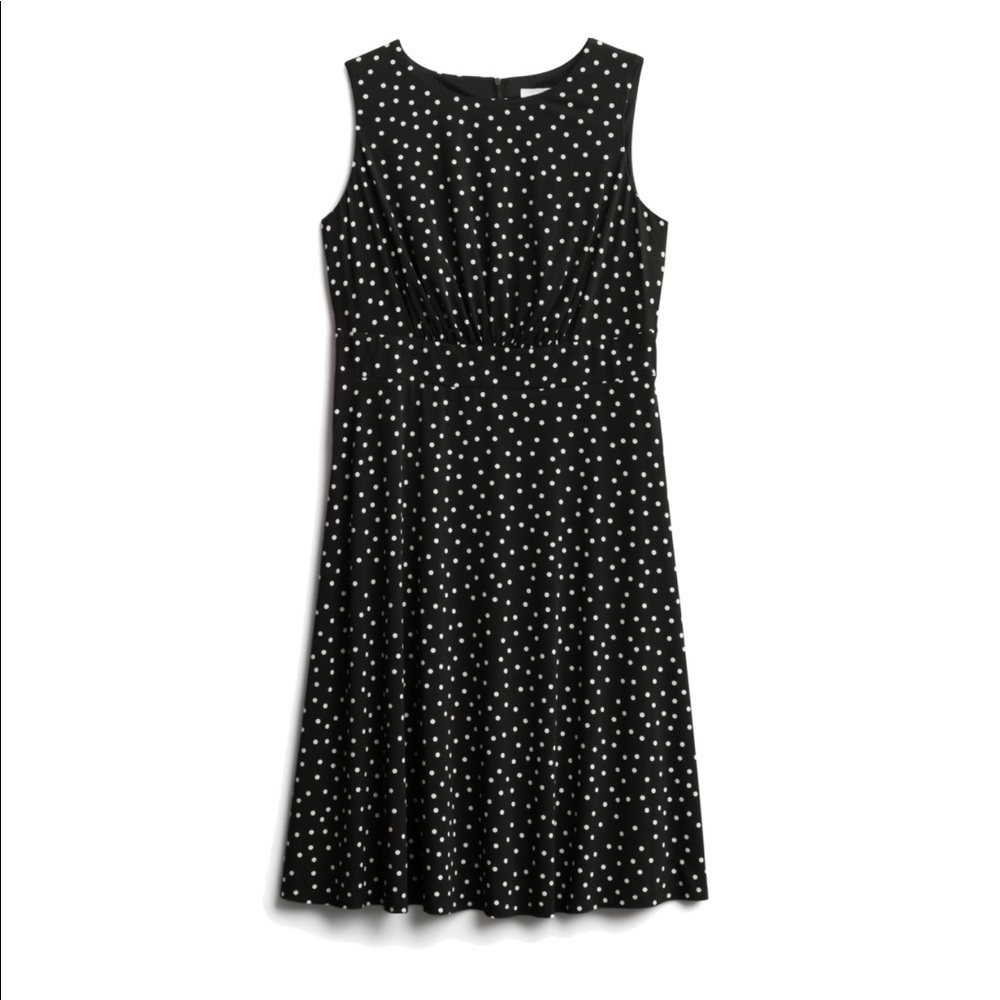Black Polka Dot Dress